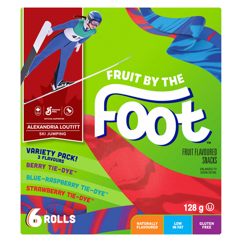 Betty Crocker Gluten-Free Fruit Snacks Fruit By The Foot Variety Pack 128 g
