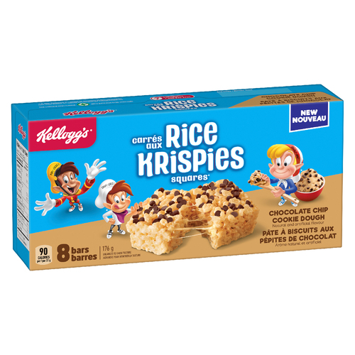 Buy Kellogg's Rice Krispies Treats Chocolate Chip Cookie Dough 8