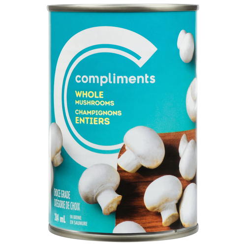 Compliments Canned Sliced Mushrooms