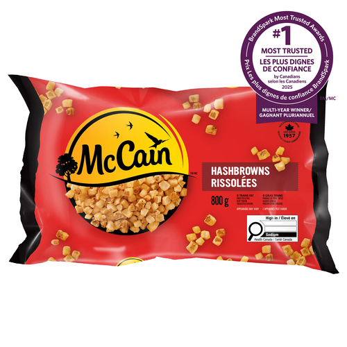 McCain Frozen Hashbrowns Diced
