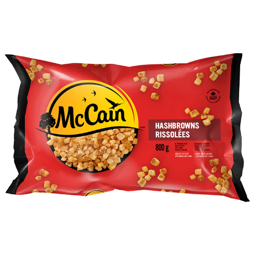 McCain Frozen Diced Hashbrowns 800 g