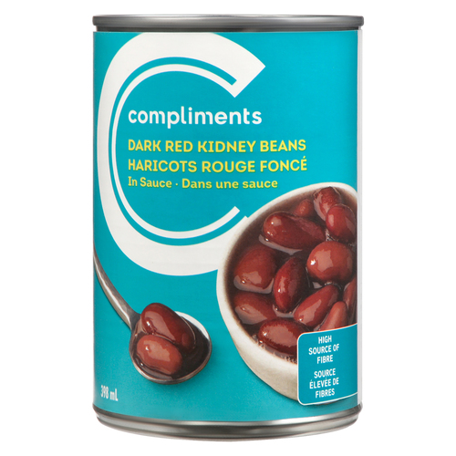 Compliments Canned Kidney Beans Dark Red