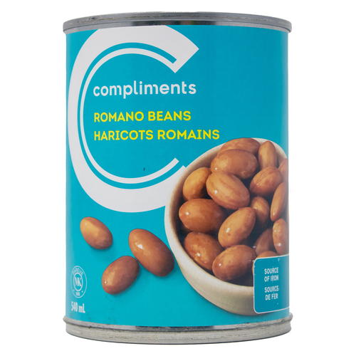 Compliments Canned Romano Beans