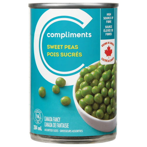 Compliments Canned Sweet Peas