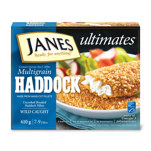 Janes Multigrain Breaded Haddock Fillets
