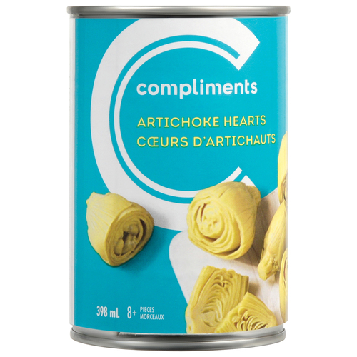 Compliments Canned Artichoke Hearts