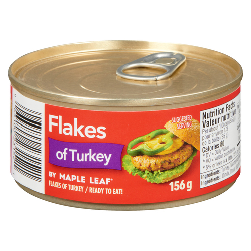 Maple Leaf Flakes of Ham, 26% Less Salt