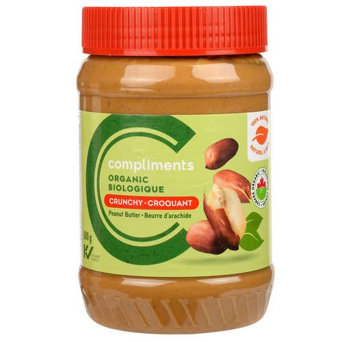 Compliments Organic Peanut Butter Crunchy