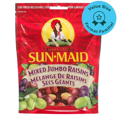 Buy Sun-Maid Raisins Mixed Jumbo 200 g | Sobeys Inc.