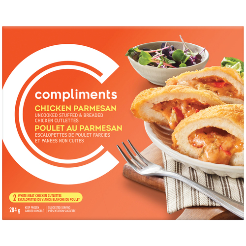 Compliments Frozen Parmesan Stuffed Chicken