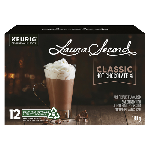 Laura Secord Hot Chocolate Mix Pods Classic