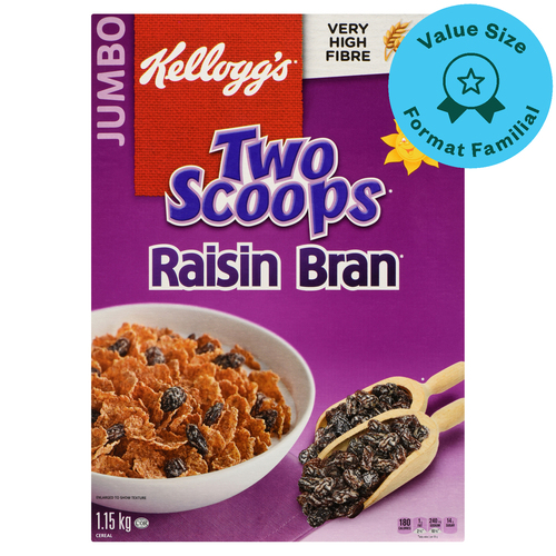 Kellogg's Raisin Bran Jumbo Cereal