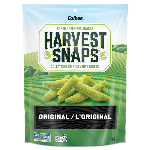 Calbee Harvest Snaps Green Pea Snacks, Original