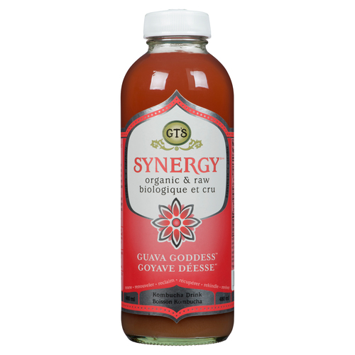 GT's Synergy Kombucha Guava Goodness