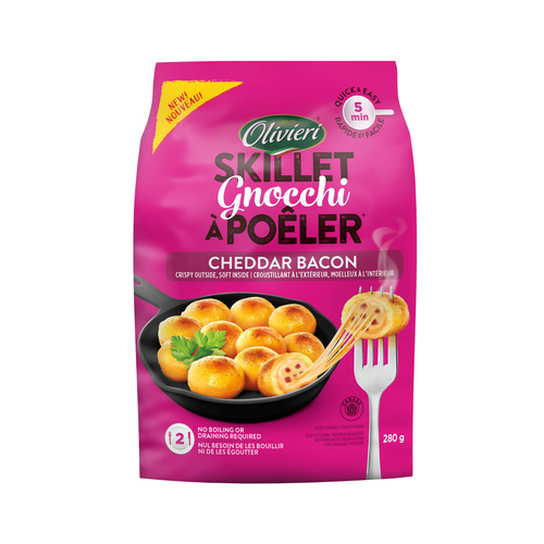 Olivieri Skillet Gnocchi Cheddar & Bacon