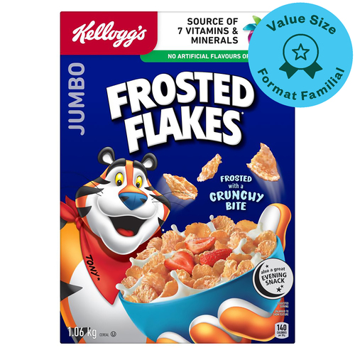 Kellogg's Frosted Flakes Jumbo Value Size Cereal