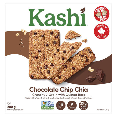 Kashi Seven Grain Chocolate Chip Chia with Quinoa Bars
