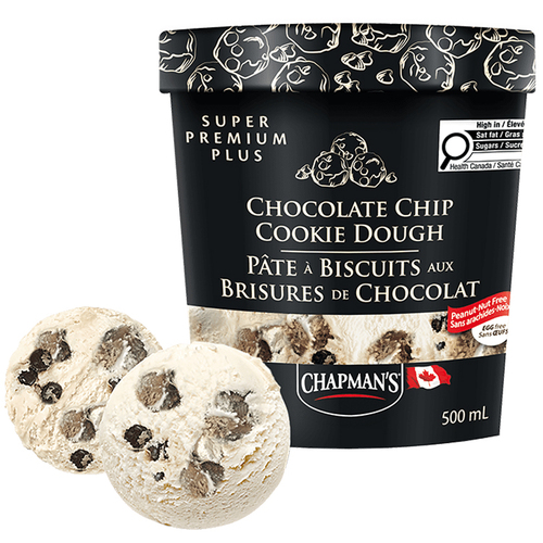 Buy Chapman's Super Premium Plus Ice Cream Chocolate Chip Cookie