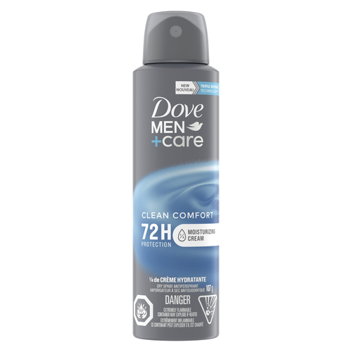 Buy Dove Men+Care Dry Spray Antiperspirant Clean Comfort Deodorant