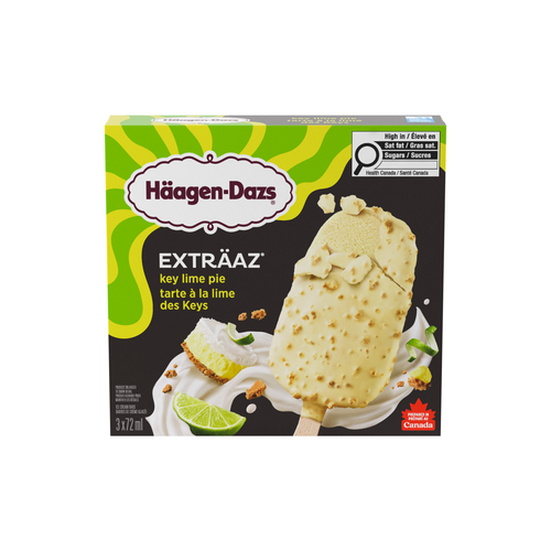 Buy Haagen-Dazs Exträaz Ice Cream Bars Key Lime Pie 216 ml | Foodland