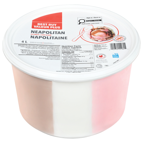 Best Buy Ice Milk Neapolitan 4 L