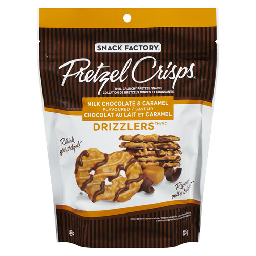 Snack Factory Milk Chocolate Pretzel Crisps