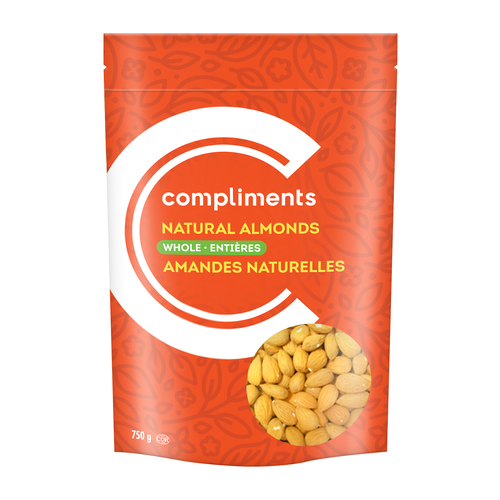 Compliments Natural Whole Almonds