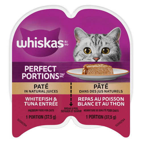 Cesar Whiskas Perfect Portions Adult Wet Cat Food