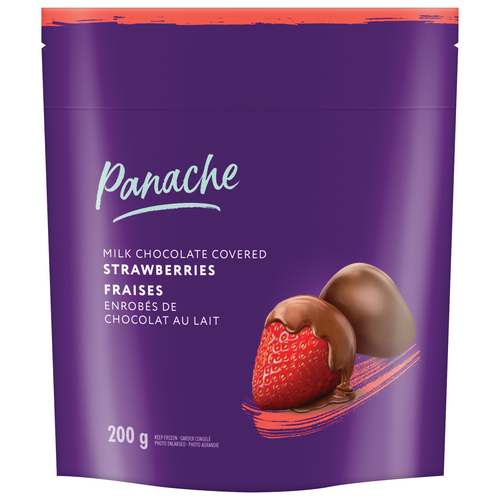 Buy Panache Frozen Milk Chocolate Covered Strawberries 200 g