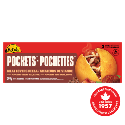 McCain Pizza Pockets Meat Lovers