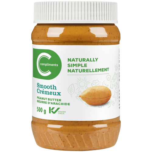 Compliments Naturally Simple Crunchy Peanut Butter