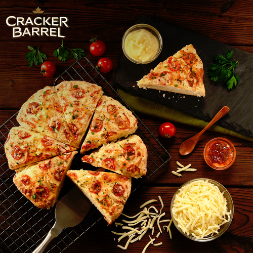 Buy Cracker Barrel Shredded Cheese Mozzarella 320 g | Foodland