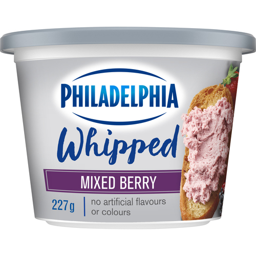 Buy Philadelphia Cream Cheese Product Mixed Berry 227 g | Sobeys Inc.