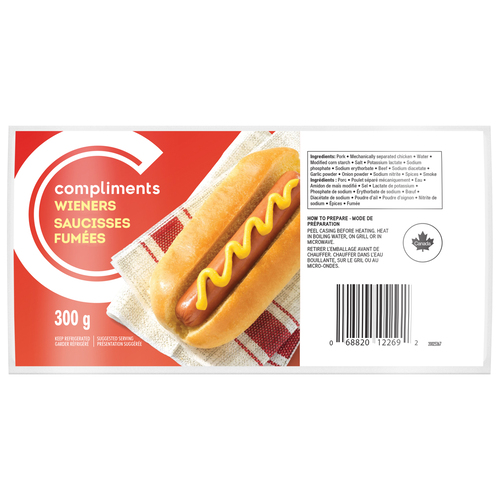 Compliments Wieners Regular