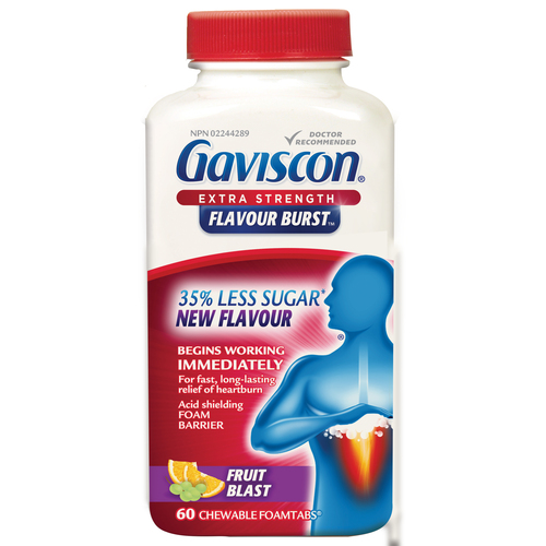 Gaviscon Flavour Burst Extra Strength Tablets