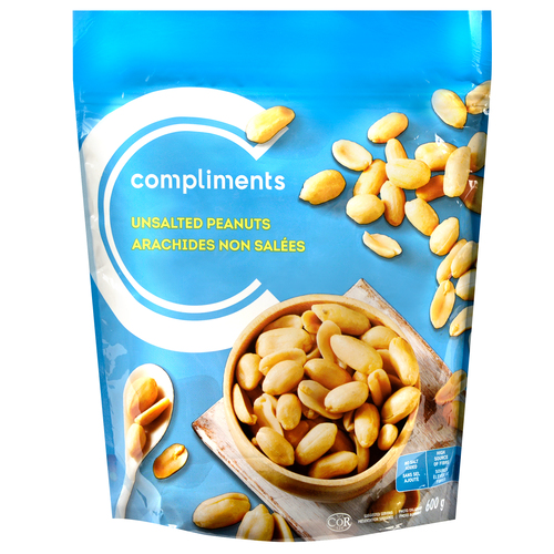 Compliments Peanuts Blanched Unsalted