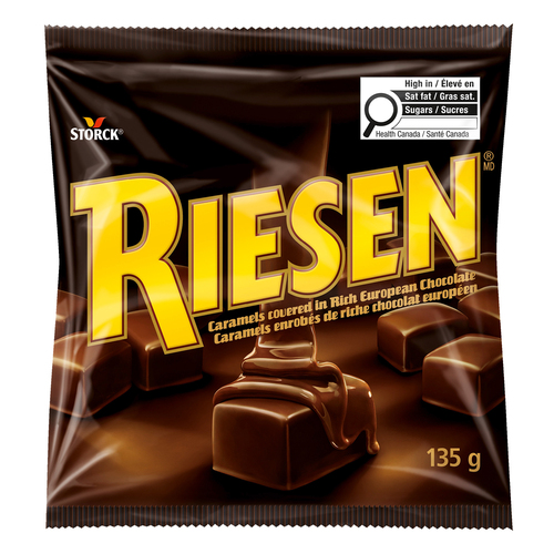 Riesen Riesen Caramels Covered in Rich European Chocolate