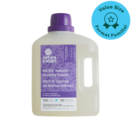 Nature Clean Laundry Liquid, Lavender Fields