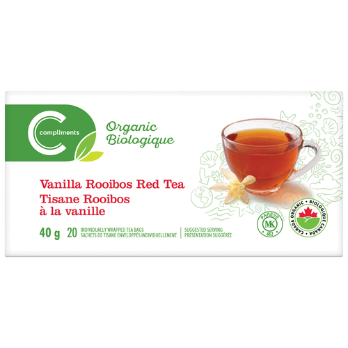 Compliments Organic Vanilla Rooibos Tea