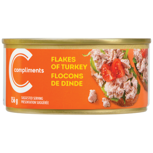 Compliments Turkey Flakes