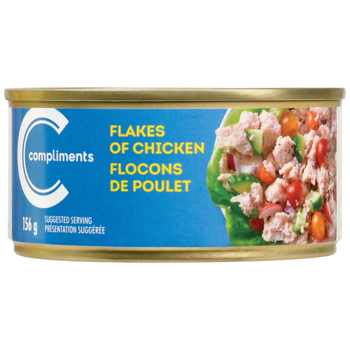 Compliments Canned Meat Flakes Of Chicken
