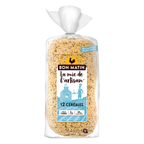 Buy Bon Matin Bread Belgian 12 Grain 700 g | Sobeys Inc.
