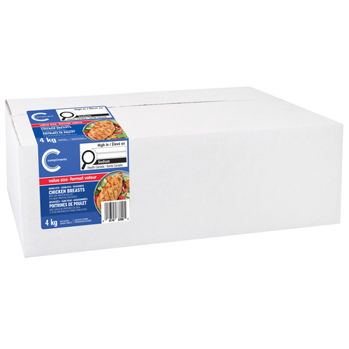 Compliments Frozen Chicken Breasts Seasoned Boneless Skinless