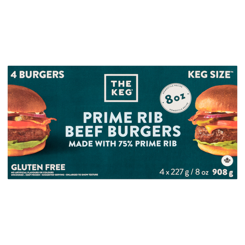 The Keg Steakhouse & Bar Prime Rib Beef Burger