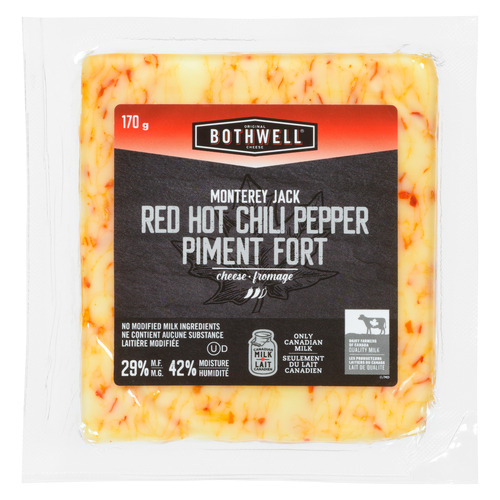 Bothwell Monterey Jack Cheese Red Hot Chili Pepper