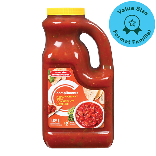 salsa様✿専用ページ Buy Compliments Salsa Medium Chunky Value Size 1.89 L | Foodland