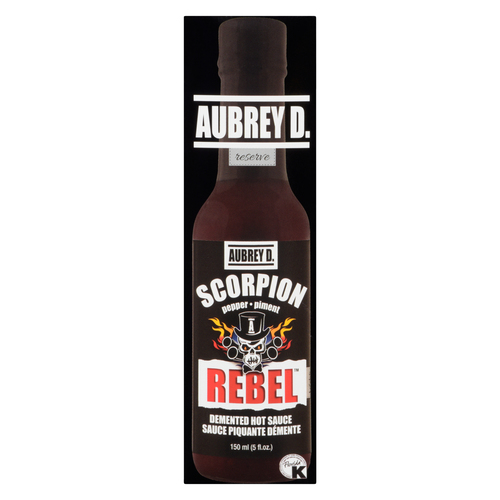 Aubrey D Rebel Hot Sauce Scorpion