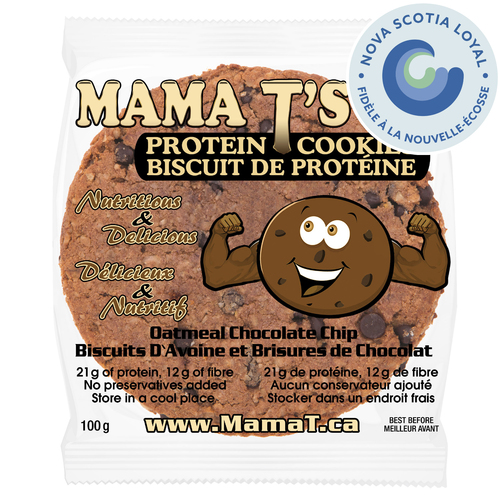 菓子 MAMA.T Buy Mama T Oatmeal Chocolate Chip Protein Cookie 100 g | Foodland