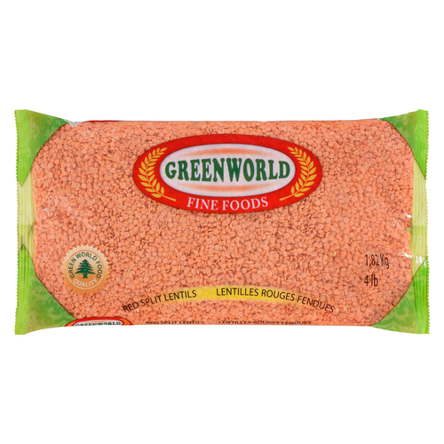 Buy Greenworld Food Dry Split Lentils Red 1.82 kg | Safeway Canada