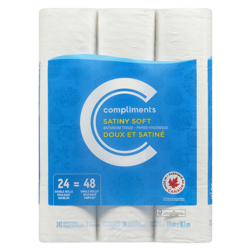 Compliments Toilet Paper Satiny Soft 2-Ply
